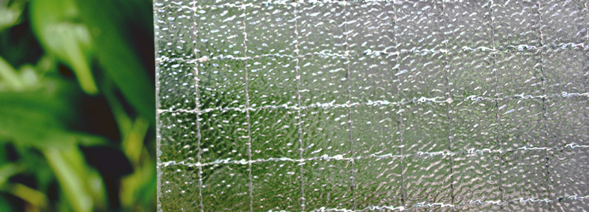 Vidro texturizado (impresso ou fantasia)