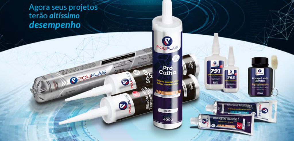 Poliplás - Portal Vidros Poliplás Silicone
