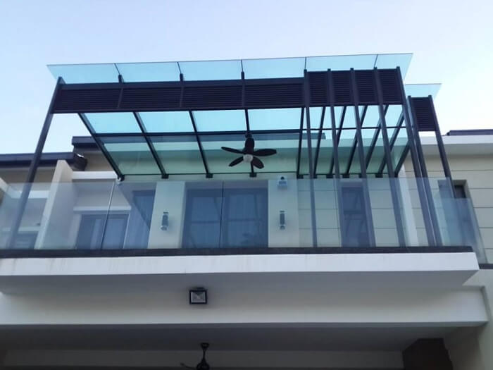 coberturas de vidros dão um acabamento especial na casa e fazem toda a diferença no visual