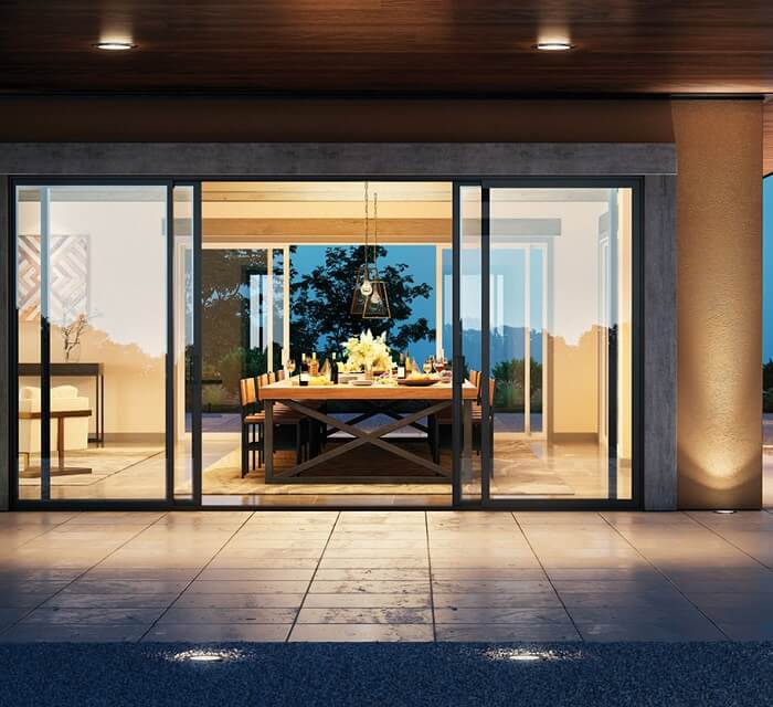 5 dicas incríveis de portas de vidro para salas - Portal Vidros portas de vidro são capazes de dar um toque especial à sua sala