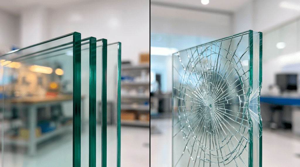 10 Diferenças entre vidro temperado e vidro laminado | ENTENDA! - Portal Vidros vidro temperado vs vidro laminado